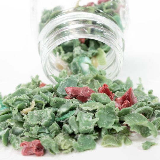 Macinatura HDPE verde Superbon